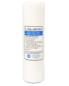 องค์ประกอบตัวกรอง | PP ผิวเรียบ 10 นิ้ว 1U อเมริกา [Liquatec] NSF