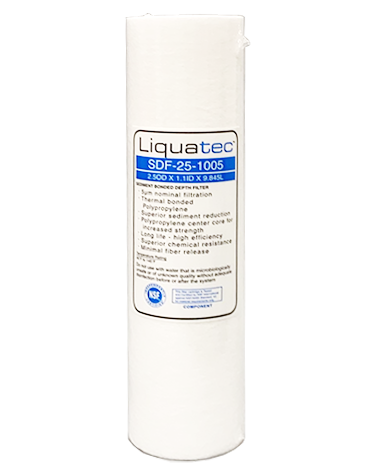 ตัวกรอง | PP ผิวเรียบ 10 นิ้ว 5U อเมริกา [Liquatec] NSF